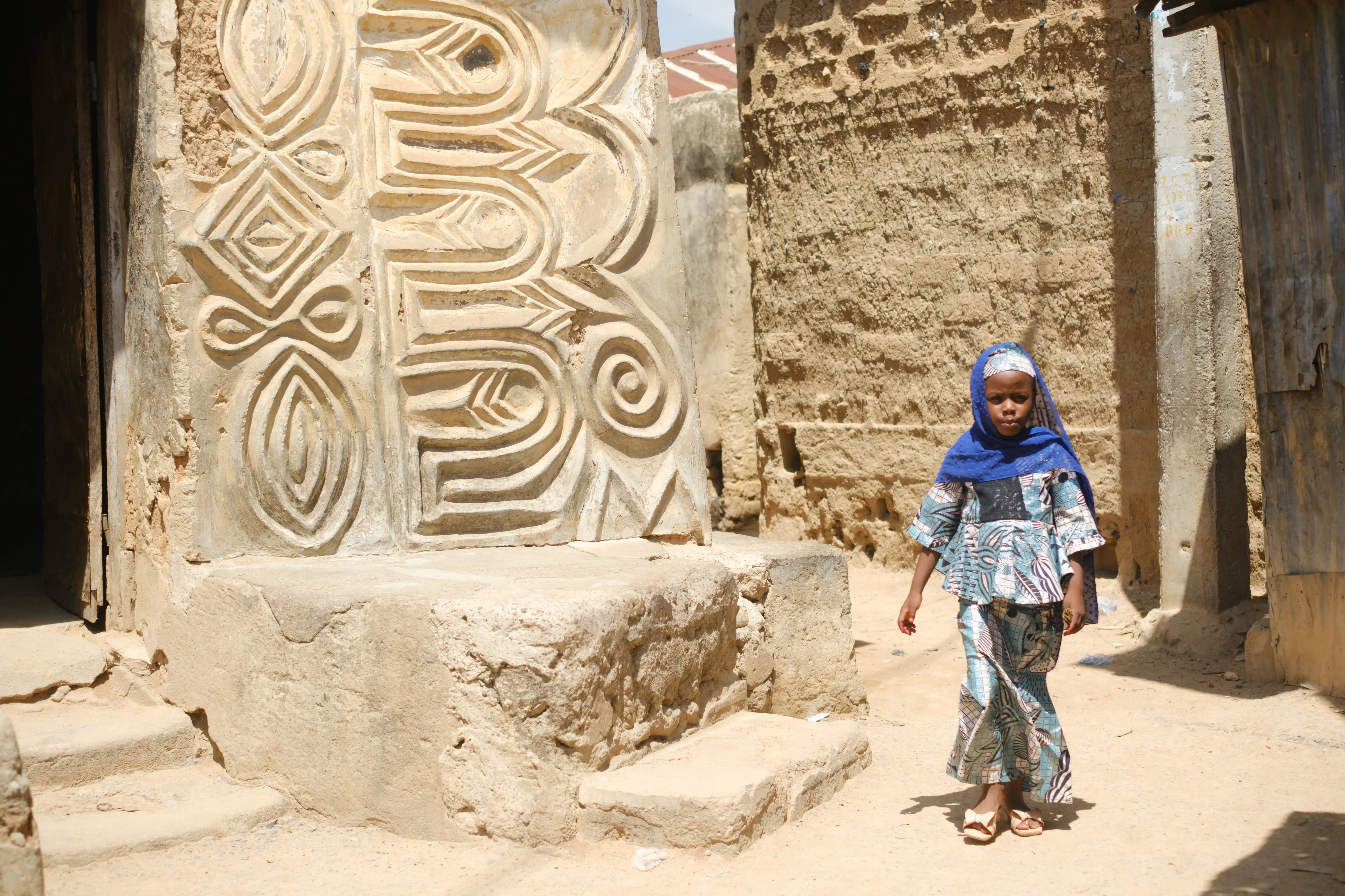 Durbar horseman leading a procession in northern Nigeria
